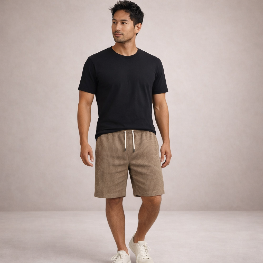 Matthias | Men's Breathable Linen Shorts