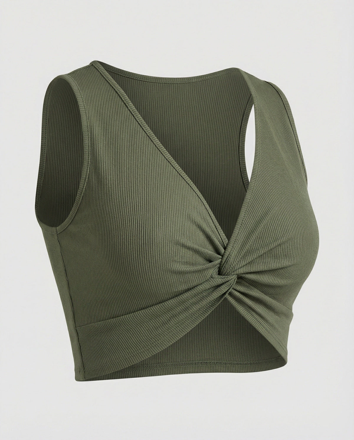 Jade | Women's Twist Front Crop Top