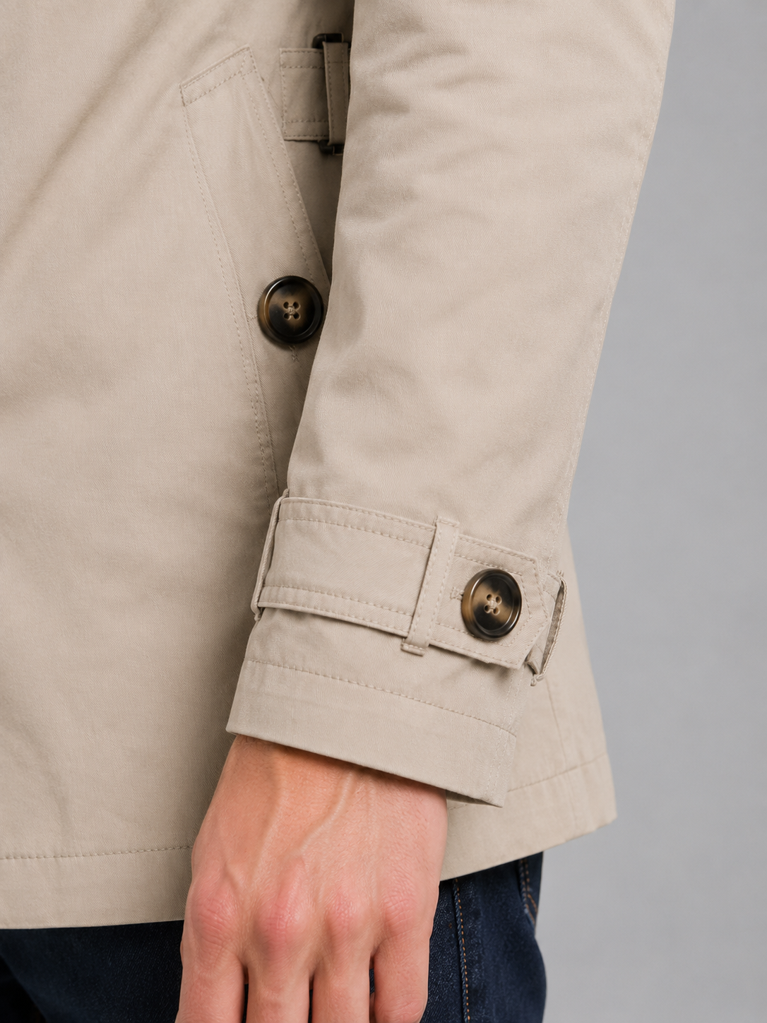 Thackery | Men's Double Breasted Trench Coat