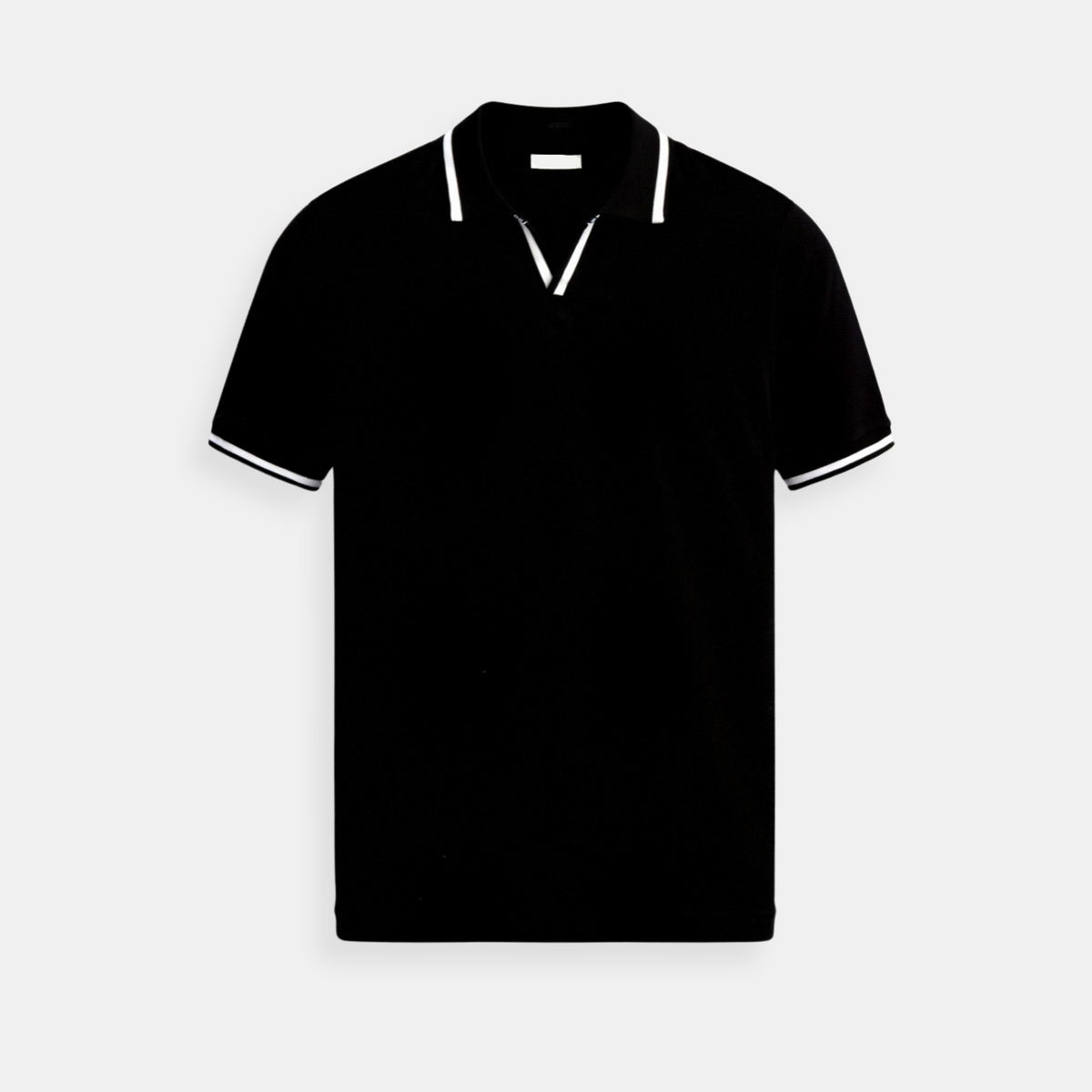 Crispin | Men's Slim Fit Contrast Polo