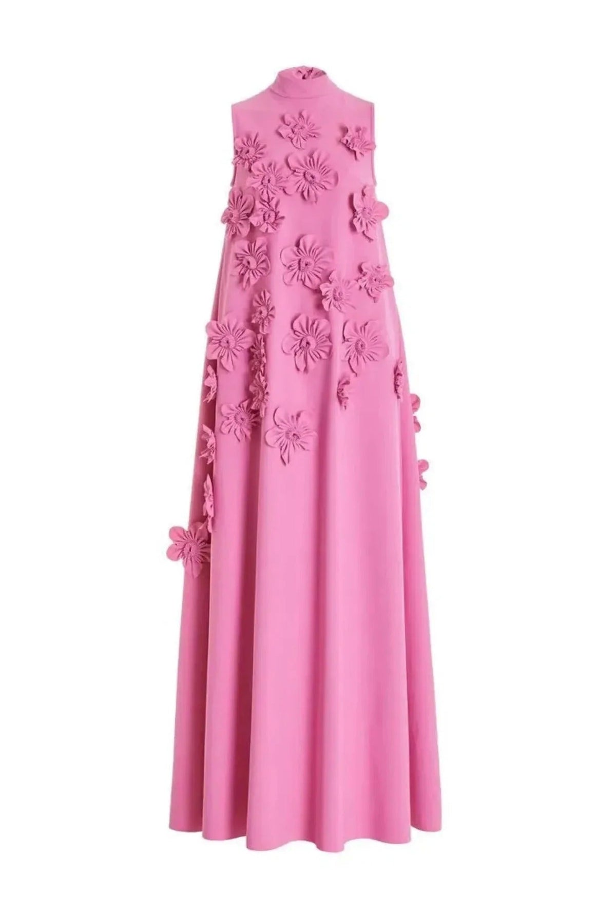 Eliza | Women's Floral Appliqué Maxi Dress