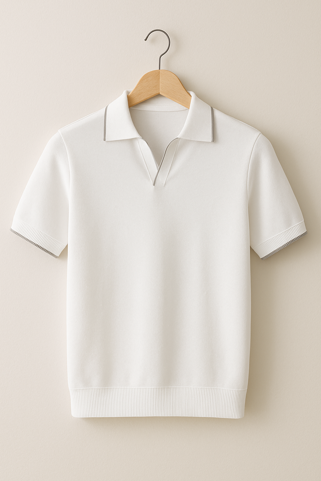 Rupert | Men's Contrast Trim Knit Polo