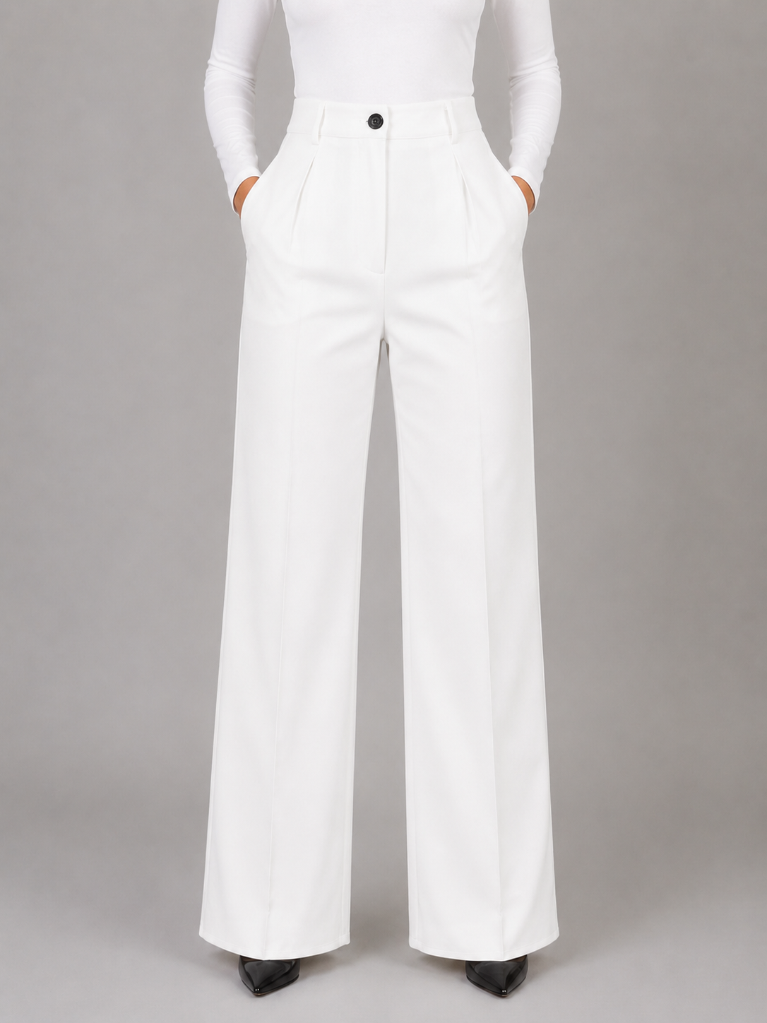 Winifred | Women's High Waisted Tailored Trousers