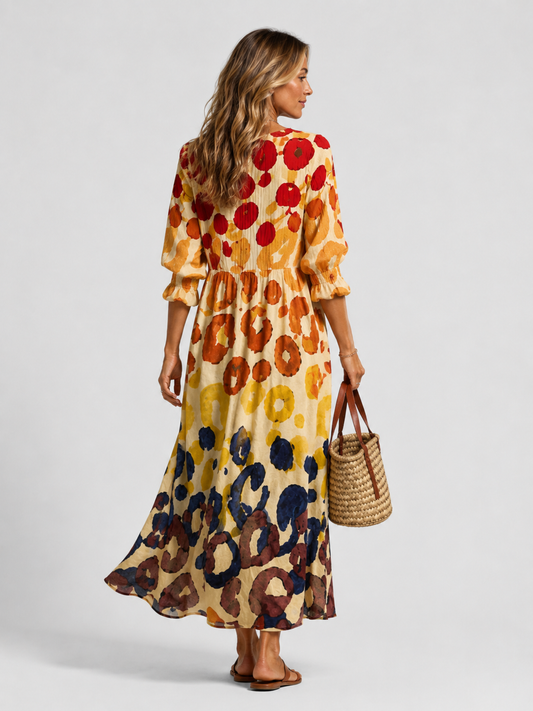 Susannah | Women's Printed Shirt Dress