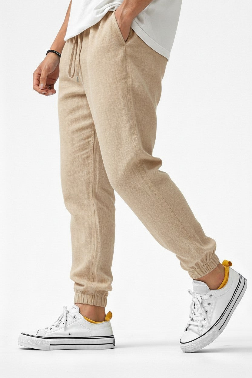 Arthur | Men's Breathable Linen Trousers