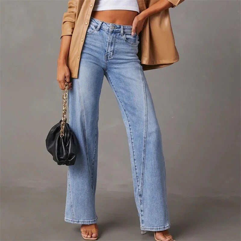 Juliet | Women's High Waist Wide Leg Jeans