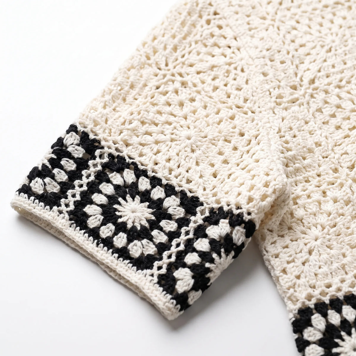 Lennox | Men's Granny Square Crochet Shirt