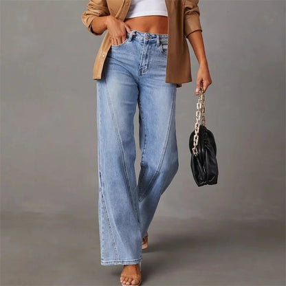 Juliet | Women's High Waist Wide Leg Jeans
