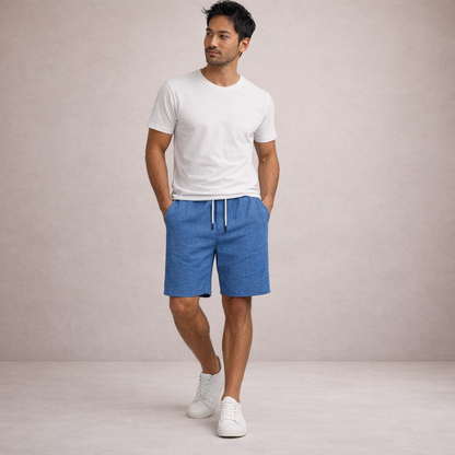 Matthias | Men's Breathable Linen Shorts