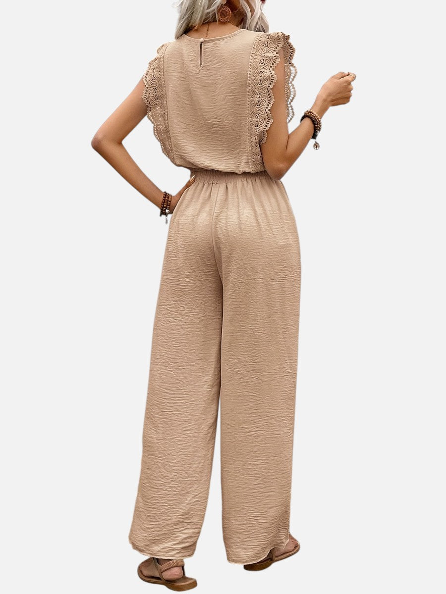 Delphine | Women's Relaxed Top and Wide Leg Trouser Set