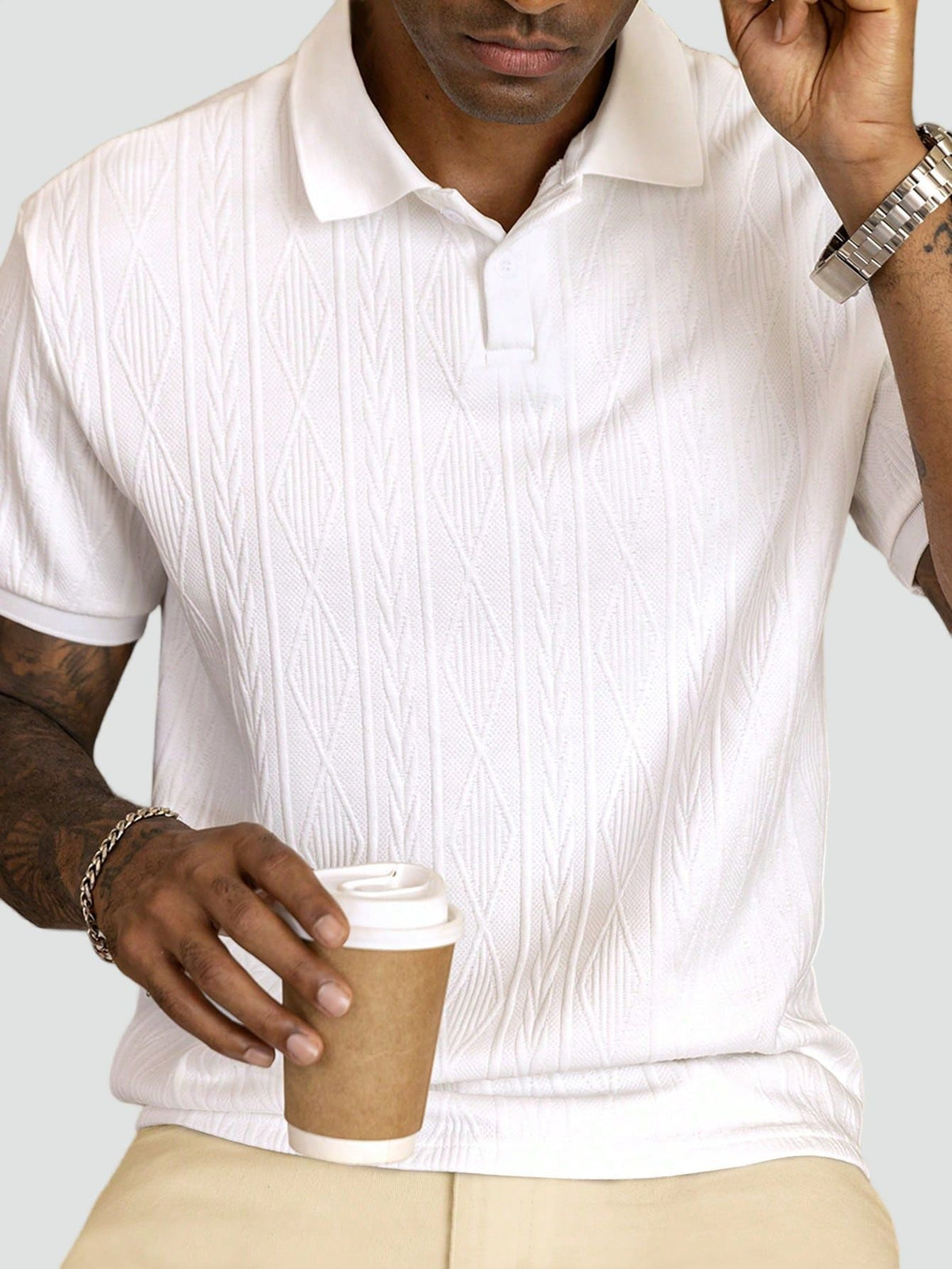 Louis | Men's Short Sleeve Polo Shirt