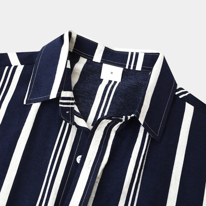 Roland | Men's Striped Short Sleeve Shirt