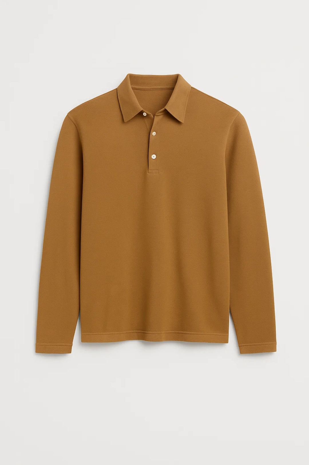 Adrian | Men's Slim Fit Long Sleeve Polo