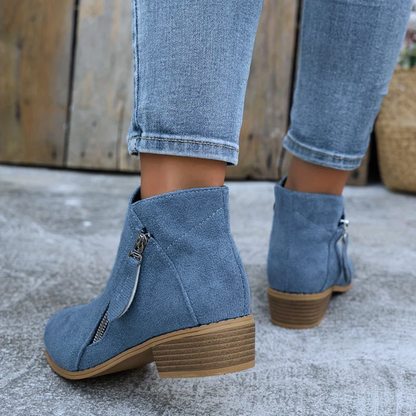 Ada | Women's Zip Ankle Boots