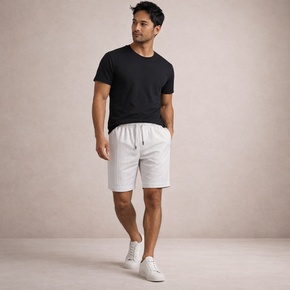 Matthias | Men's Breathable Linen Shorts