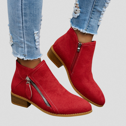 Ada | Women's Zip Ankle Boots