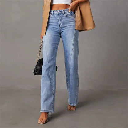 Juliet | Women's High Waist Wide Leg Jeans