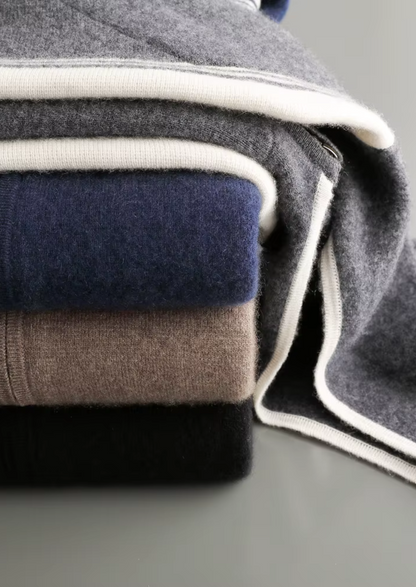Kingsley | Men's Merino Wool Zip Set