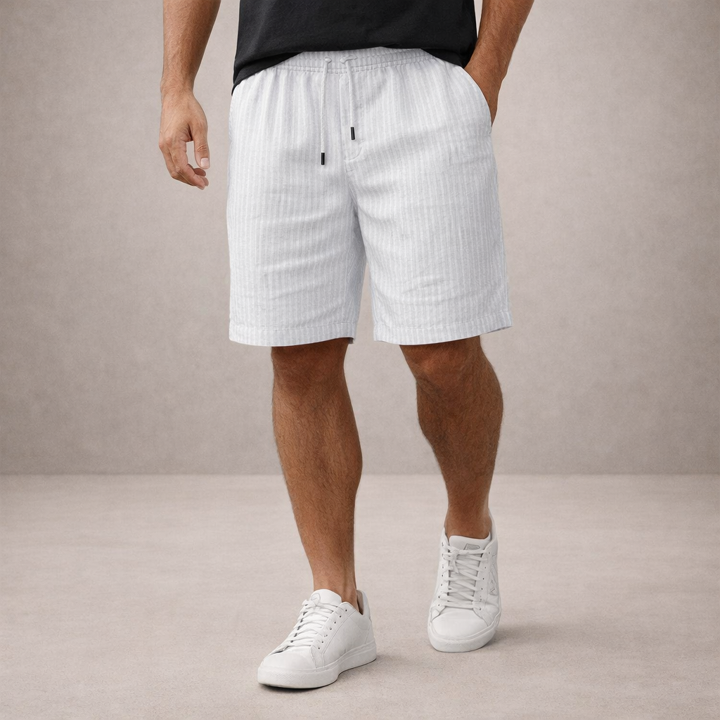Matthias | Men's Breathable Linen Shorts