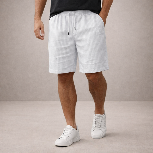 Matthias | Men's Breathable Linen Shorts