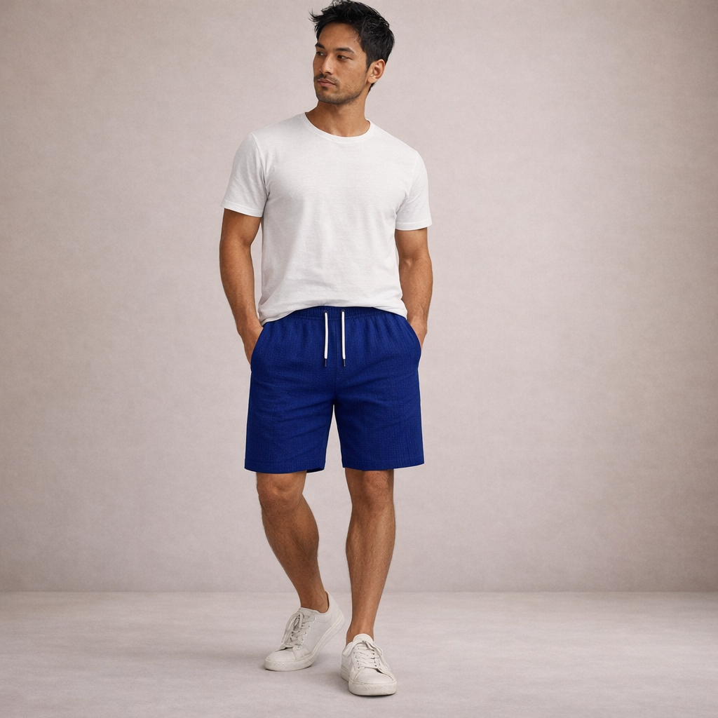 Matthias | Men's Breathable Linen Shorts
