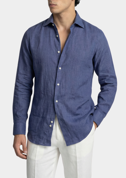 Ansel | Men's Linen Coastal Shirt