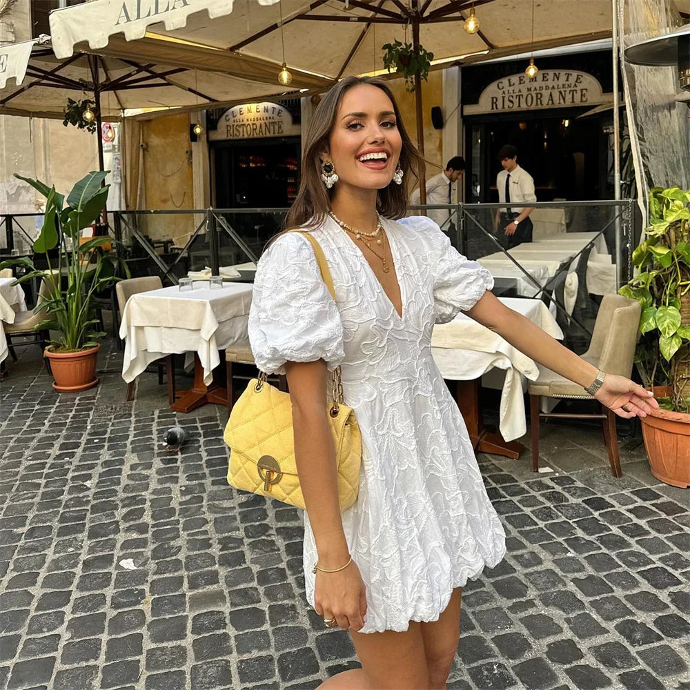 Adeline | Women's High Neck Midi Dress