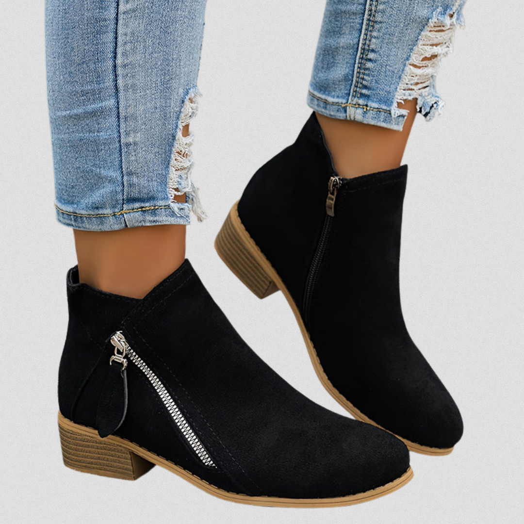 Ada | Women's Zip Ankle Boots