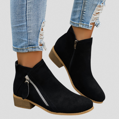 Ada | Women's Zip Ankle Boots