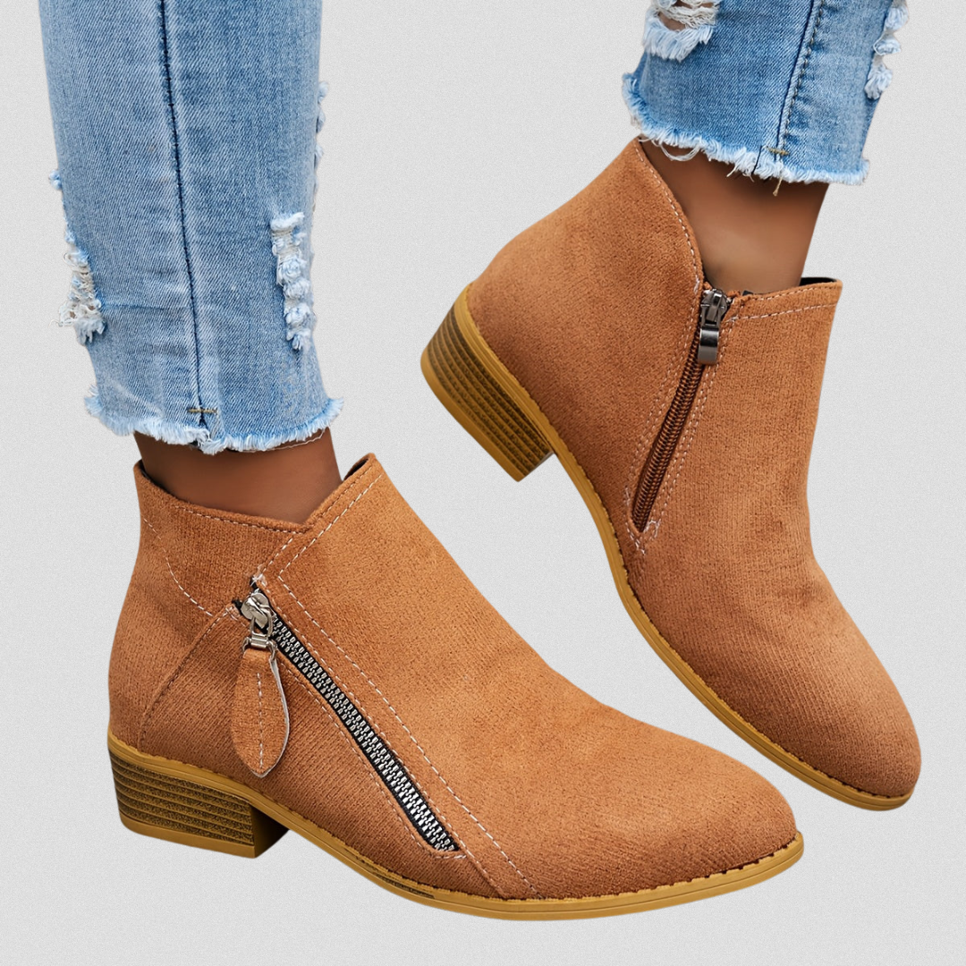 Ada | Women's Zip Ankle Boots