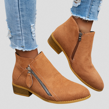Ada | Women's Zip Ankle Boots