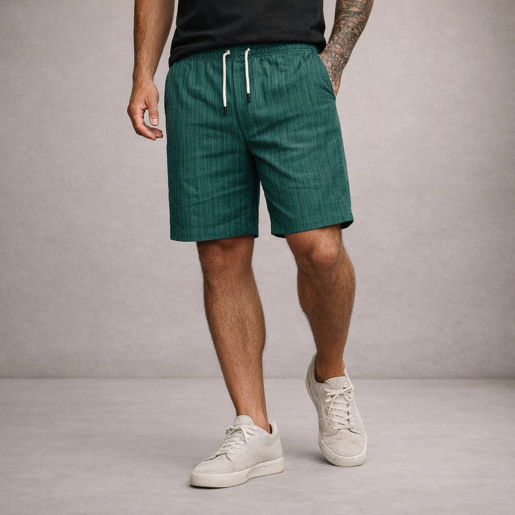 Matthias | Men's Breathable Linen Shorts