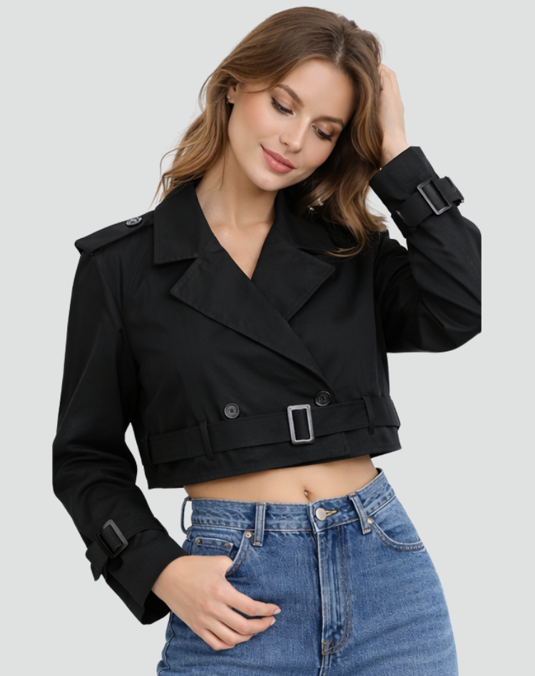 Cecilia | Women's Short Trench Coat