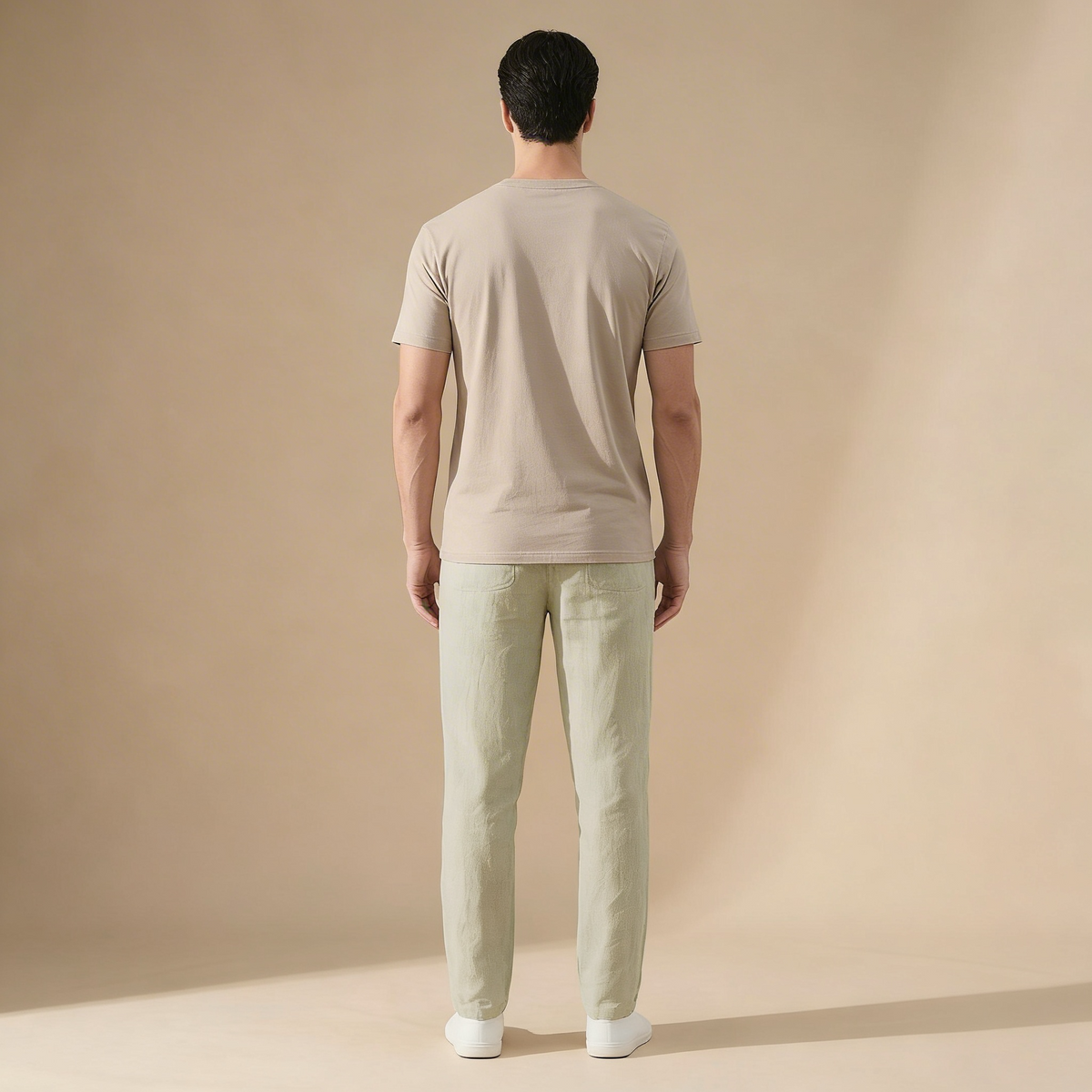 Albert | Men's Straight Leg Linen Trousers