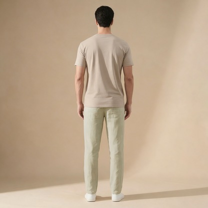 Albert | Men's Straight Leg Linen Trousers