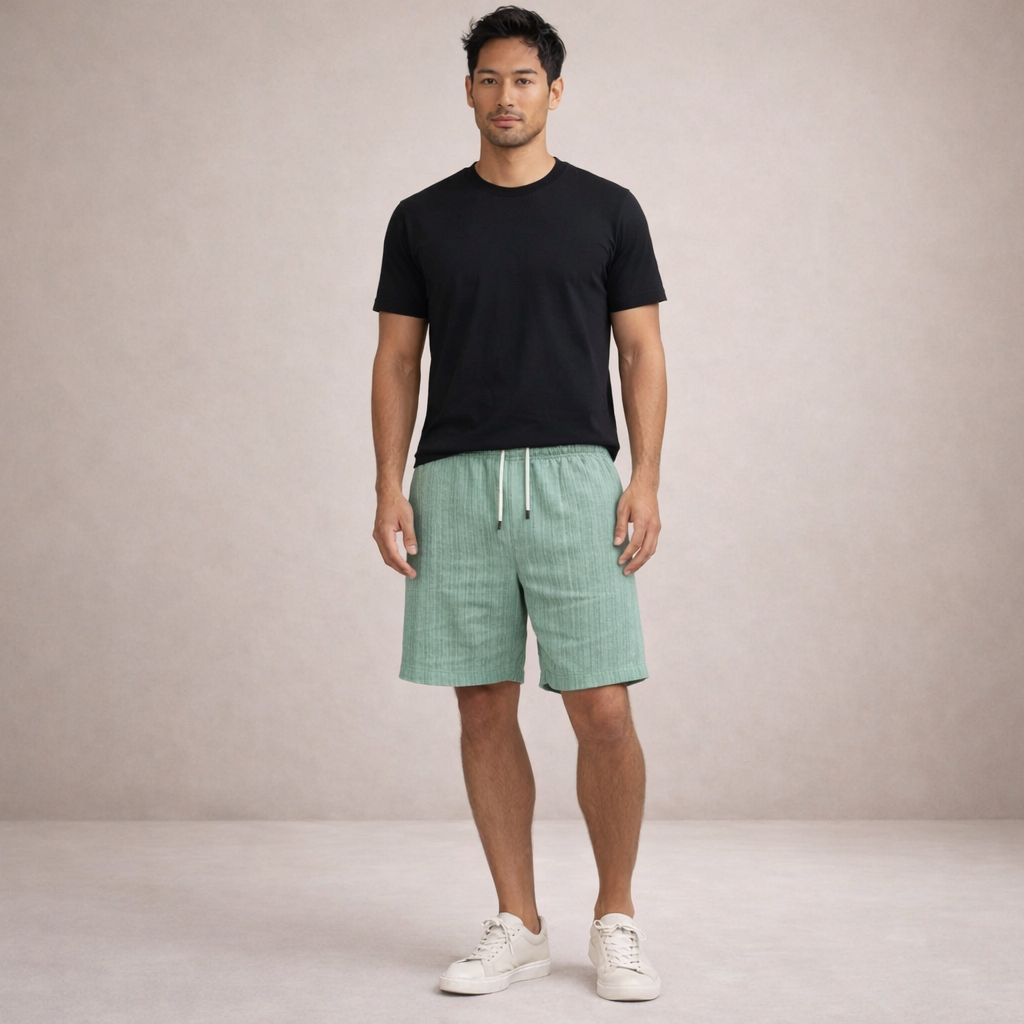 Matthias | Men's Breathable Linen Shorts