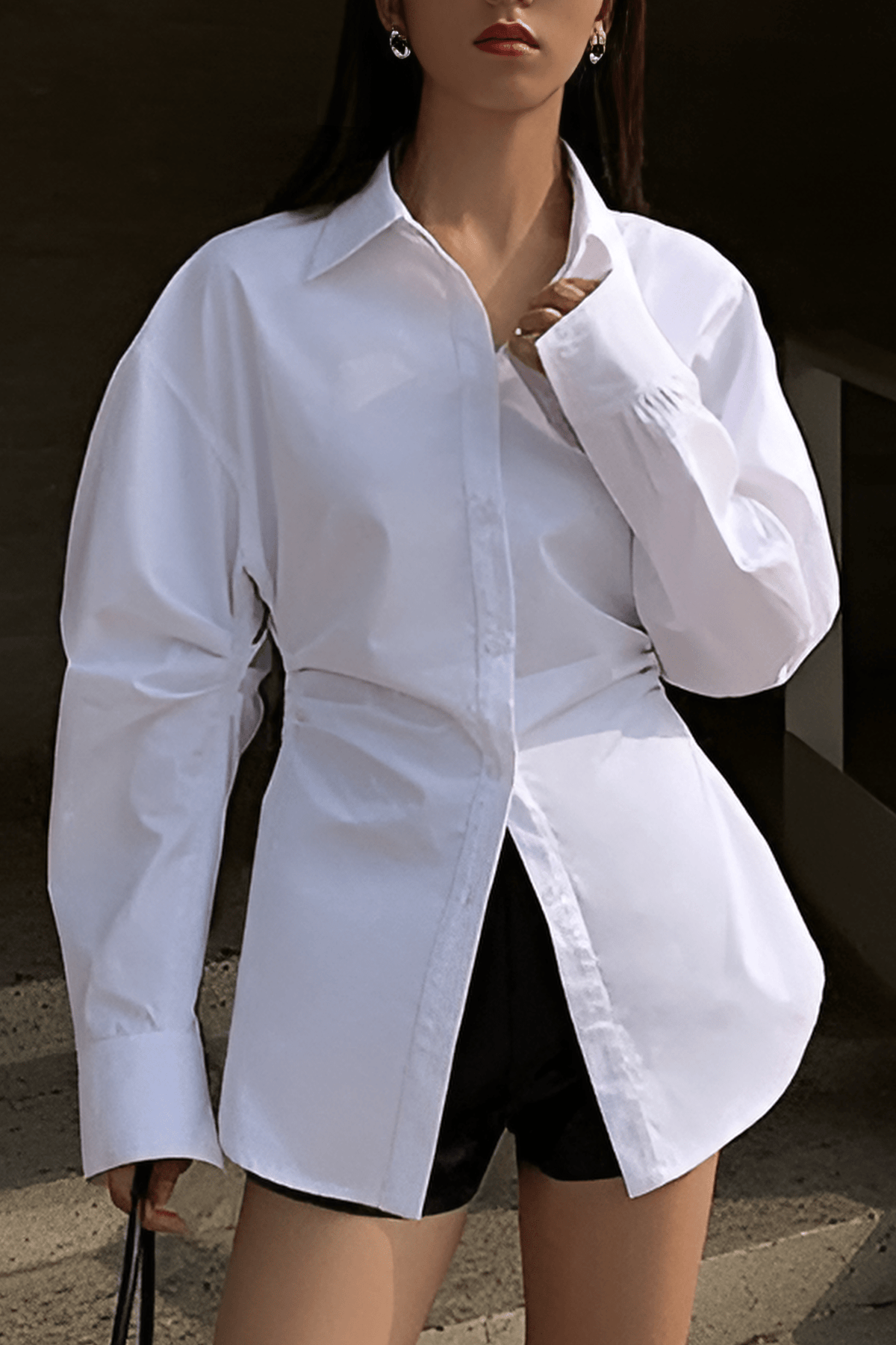 Grace | Women's Tailored Long Sleeve Blouse