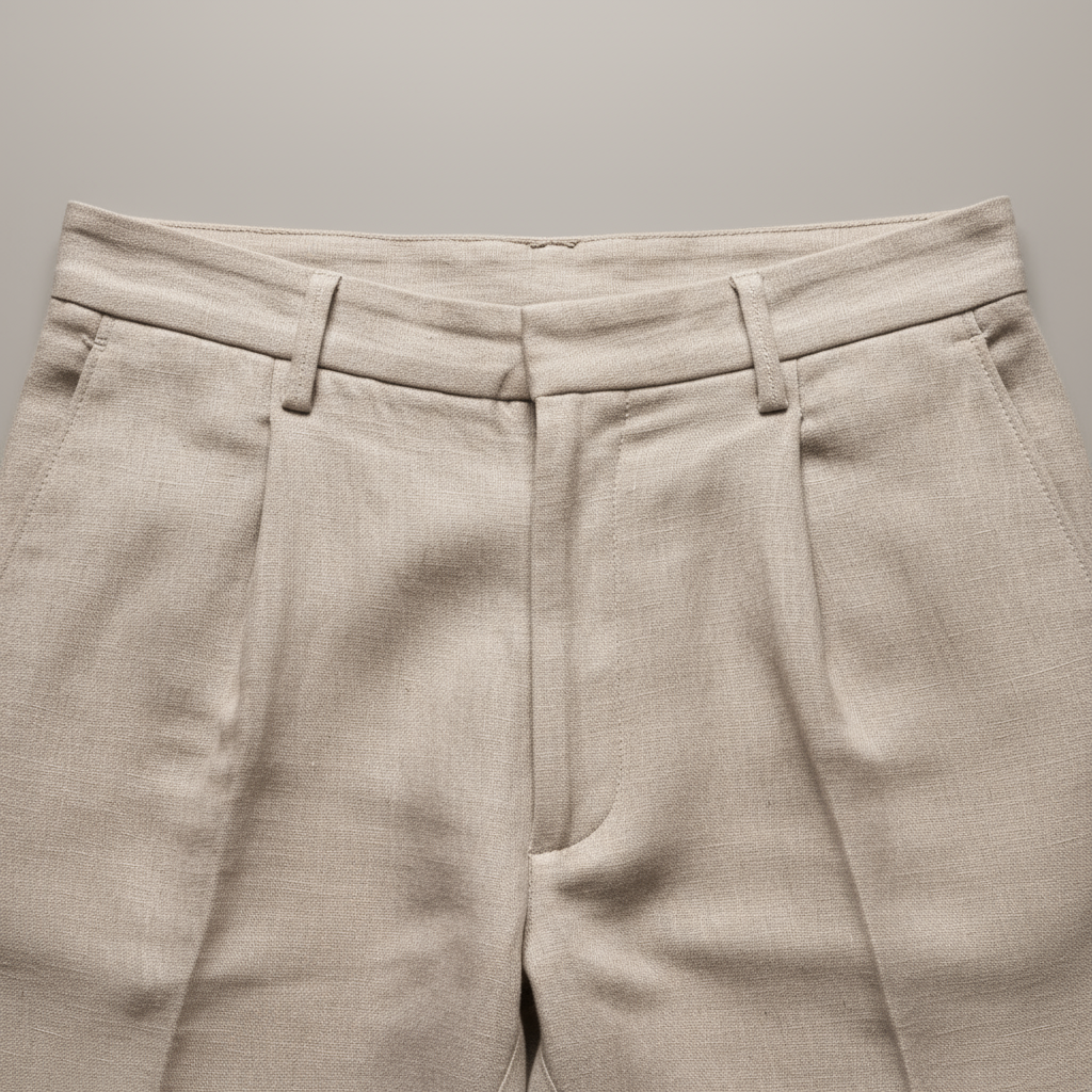 Florian | Men's Straight Leg Linen Trousers