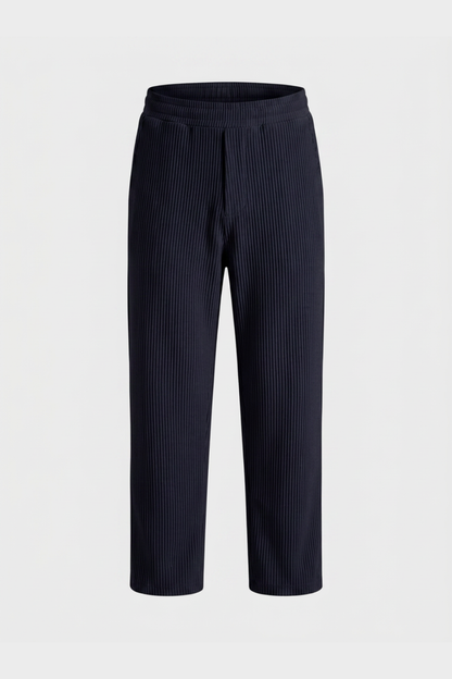 Wilder | Men's Textured Straight Cut Trousers