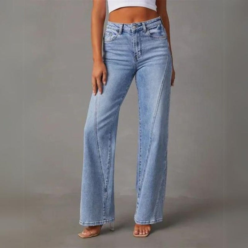 Juliet | Women's High Waist Wide Leg Jeans