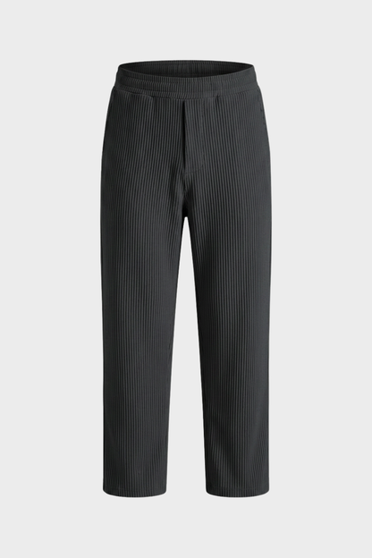 Wilder | Men's Textured Straight Cut Trousers