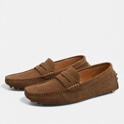 Perry | Men's Suede Look Driver Loafers