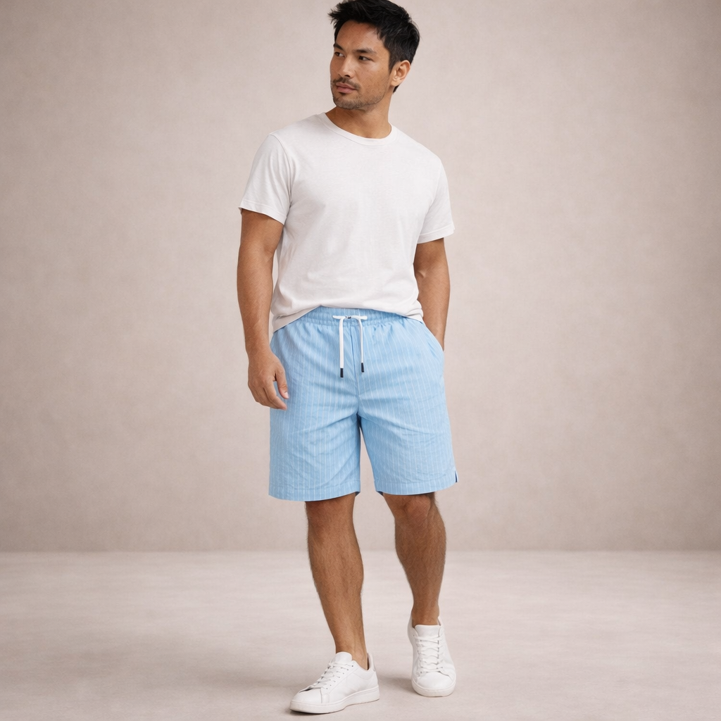 Matthias | Men's Breathable Linen Shorts