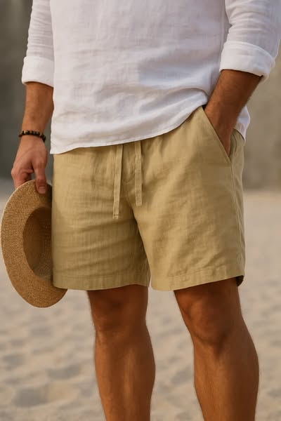 Walter | Men's Cotton-Linen Casual Trousers