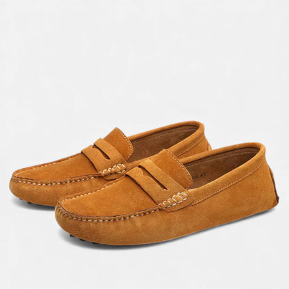Perry | Men's Suede Look Driver Loafers