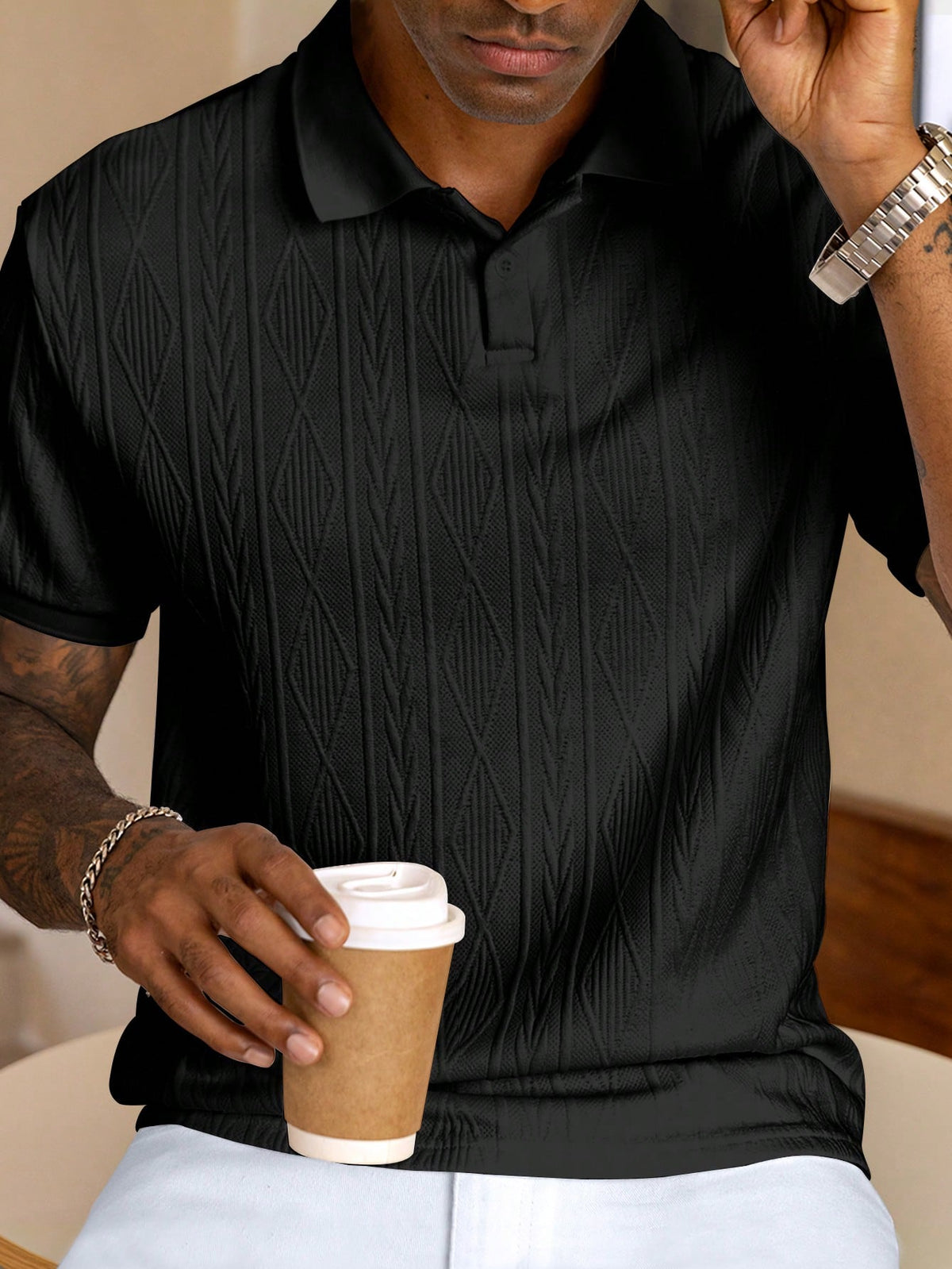 Louis | Men's Short Sleeve Polo Shirt