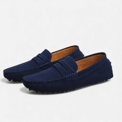 Perry | Men's Suede Look Driver Loafers