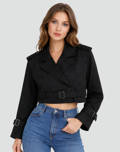 Cecilia | Women's Short Trench Coat