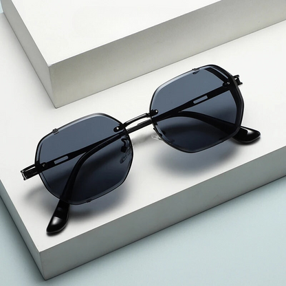 Caspian | Unisex Steampunk Aluminium Sunglasses