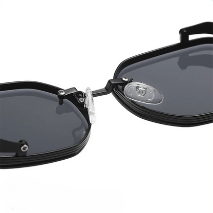 Caspian | Unisex Steampunk Aluminium Sunglasses